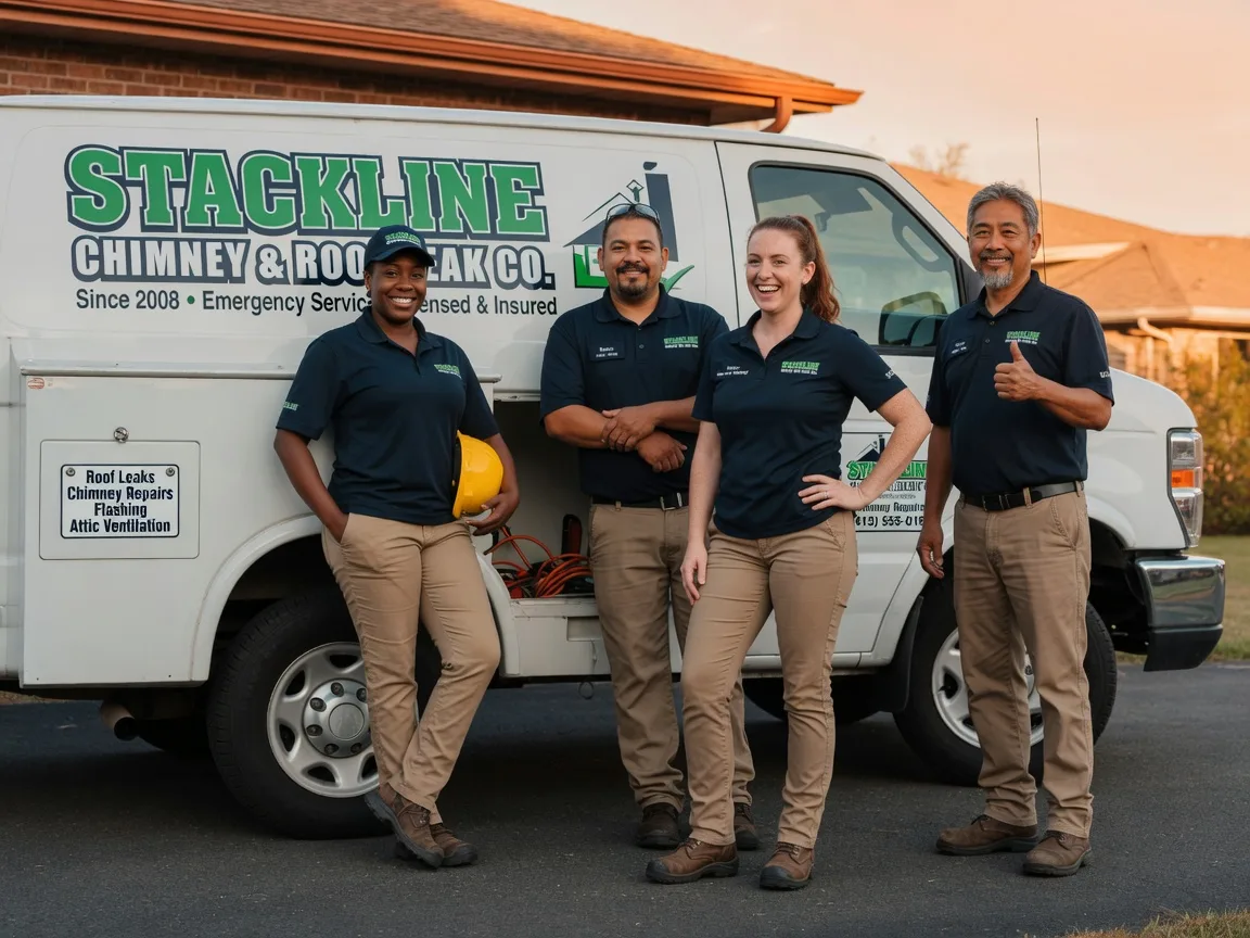 Chimney flashing repair company in Stamford, NE